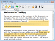 TextEgg screenshot